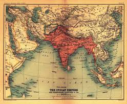Map of British Indian Empire